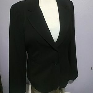 Black suit jacket